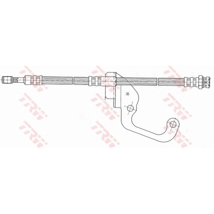 TRW PHD629 Bremsschlauch