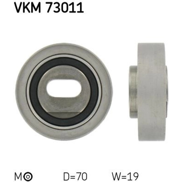 SKF VKM 73011 Spannrolle, Zahnriemen SKF VKM 73011 Spannrolle, Zahnriemen