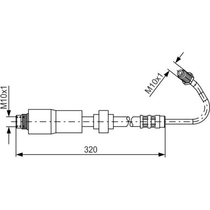 BOSCH 1 987 476 067 Bremsschlauch