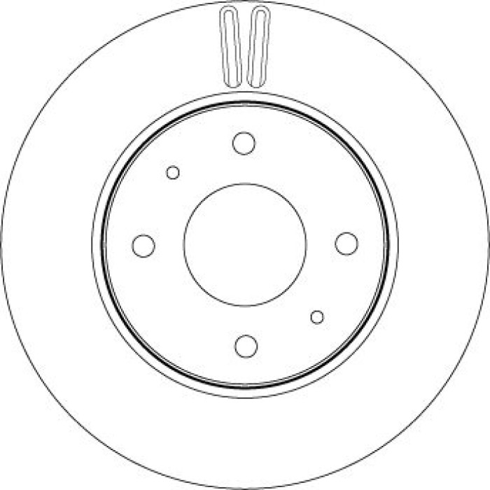 TRW DF4809 Bremsscheibe