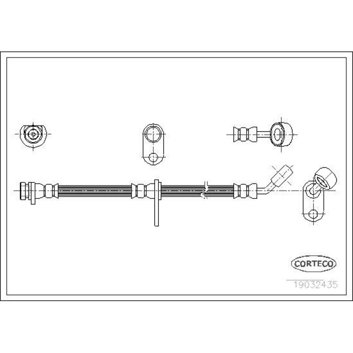 Corteco 19032435 Bremsschlauch