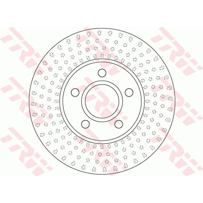 TRW DF6536 Bremsscheibe