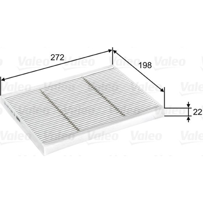 Valeo 716067 Filter, Innenraumluft ESSENTIAL Valeo 716067 Filter, Innenraumluft ESSENTIAL