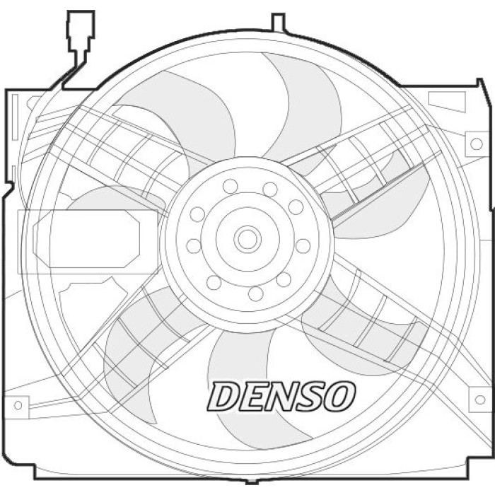 Denso DER05004 Lüfter, Motorkühlung