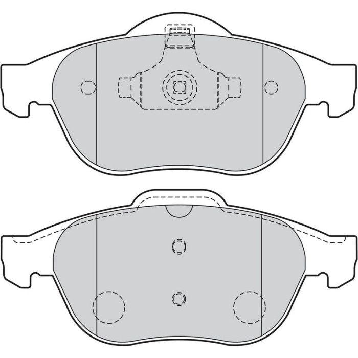 Valeo 302221 Bremsbelagsatz, Scheibenbremse ESSENTIAL