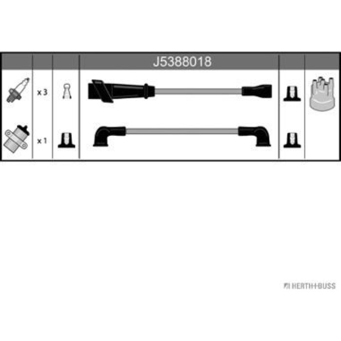 Zündleitungssatz J5388018 Zündleitungssatz J5388018