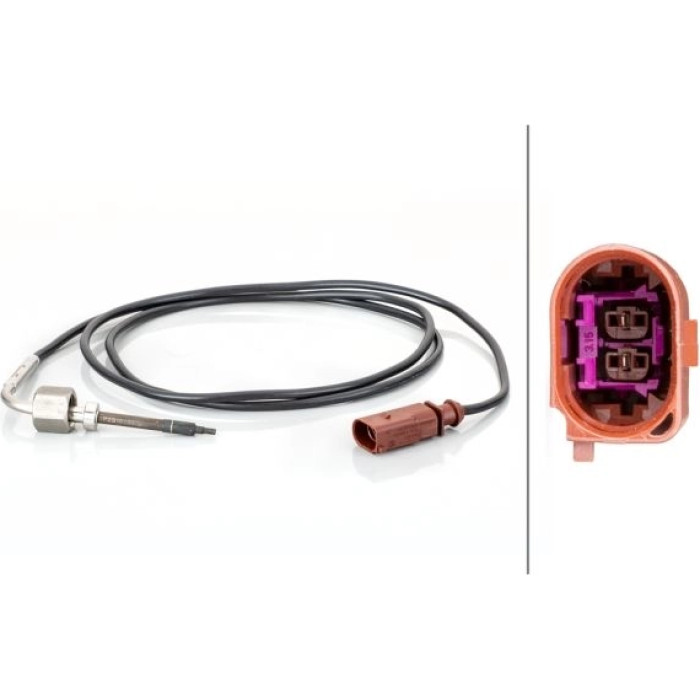 Hella 6PT 014 494-551 Sensor, Abgastemperatur