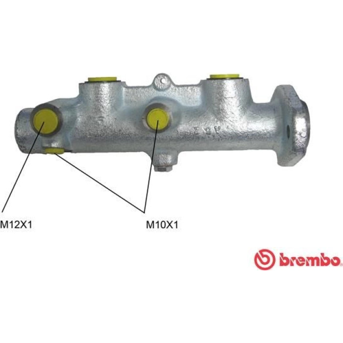 Brembo M 24 034 Hauptbremszylinder ESSENTIAL LINE Brembo M 24 034 Hauptbremszylinder ESSENTIAL LINE