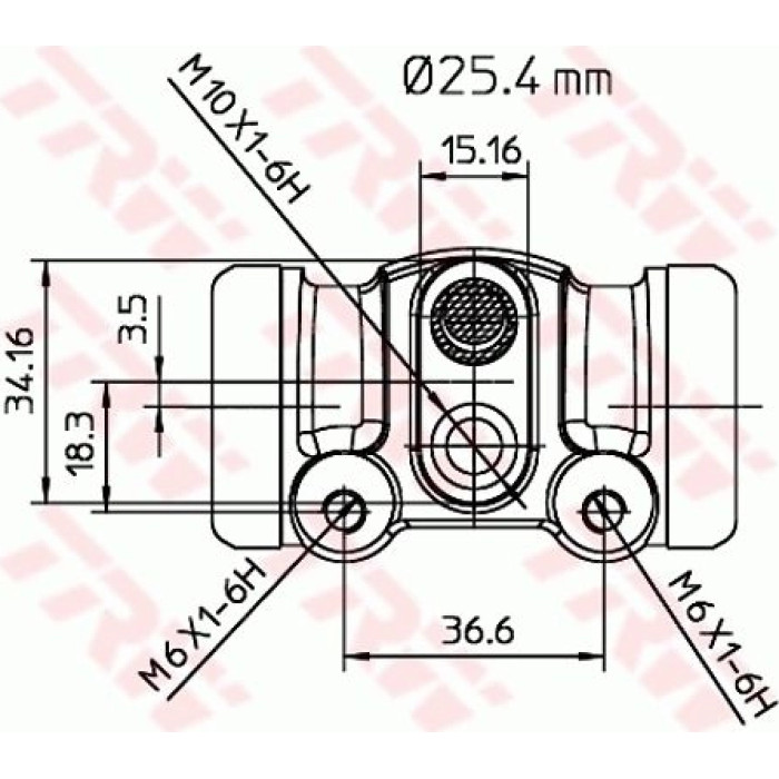 TRW BWL111 Radbremszylinder