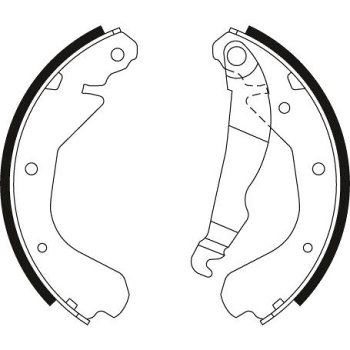TRW GS6212 Bremsbackensatz TRW GS6212 Bremsbackensatz