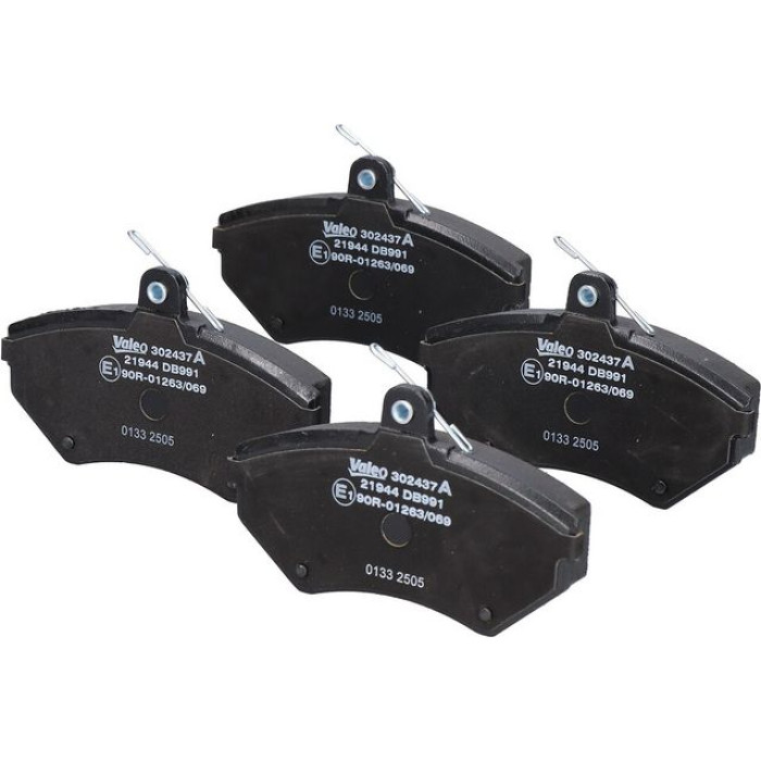 Valeo 302437A Bremsbelagsatz, Scheibenbremse EXPERT Valeo 302437A Bremsbelagsatz, Scheibenbremse EXPERT