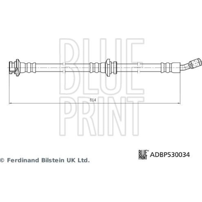 Blue Print ADBP530034 Bremsschlauch Blue Print ADBP530034 Bremsschlauch