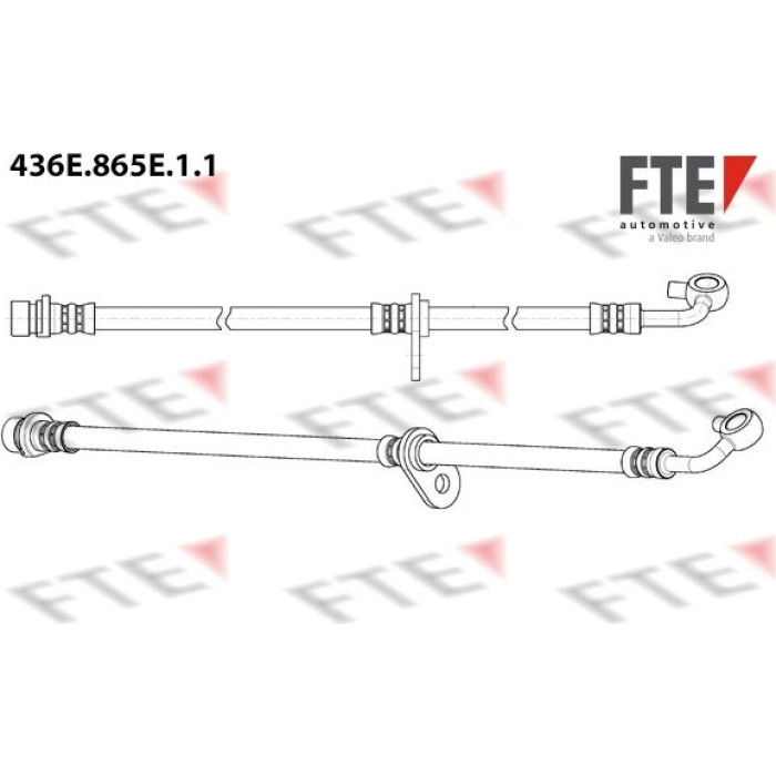 FTE 9240961 Bremsschlauch FTE 9240961 Bremsschlauch