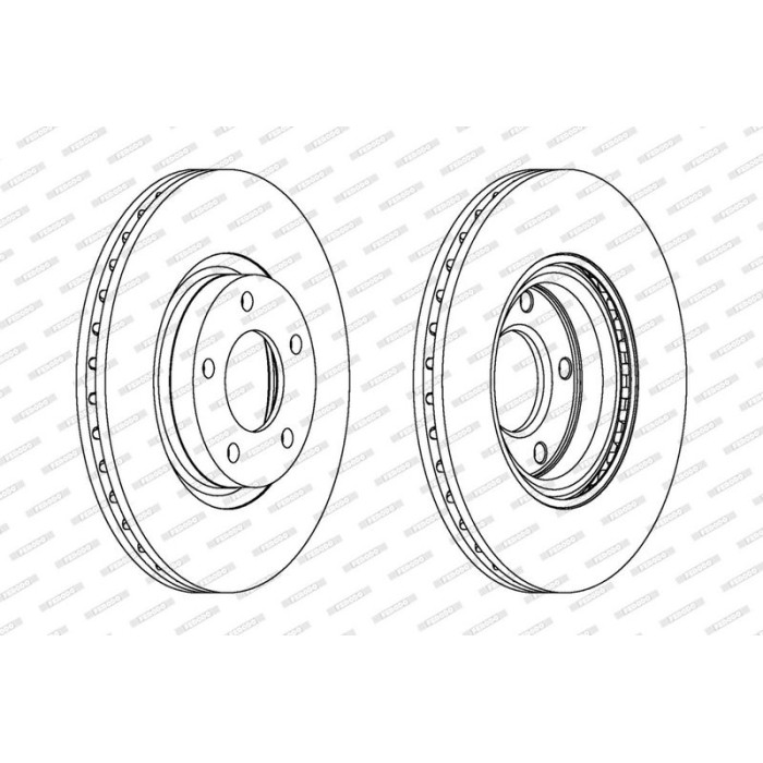 Ferodo DDF1312C Bremsscheibe PREMIER High Carbon