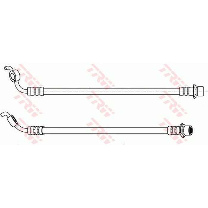TRW PHD1153 Bremsschlauch