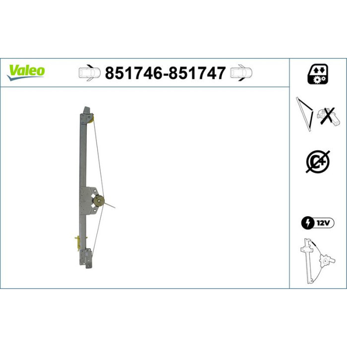 Valeo 851747 Fensterheber Valeo 851747 Fensterheber