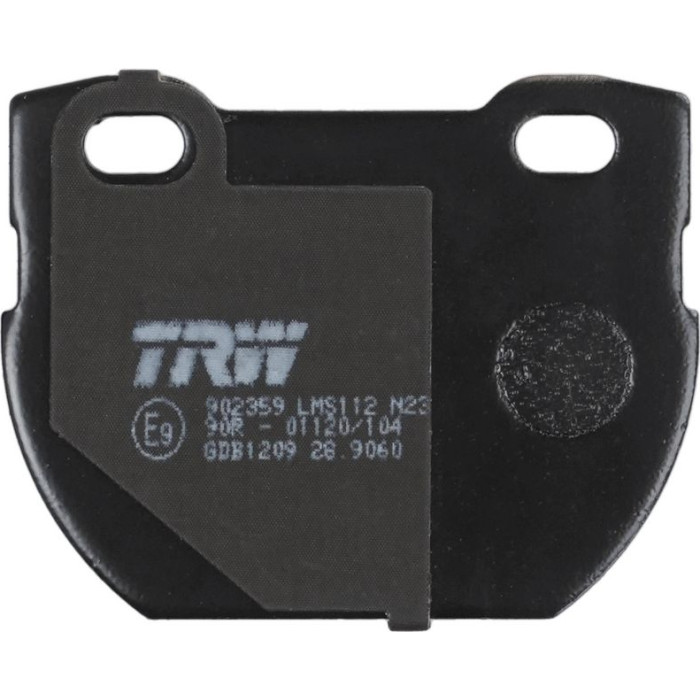 TRW GDB1209 Bremsbelagsatz, Scheibenbremse COTEC