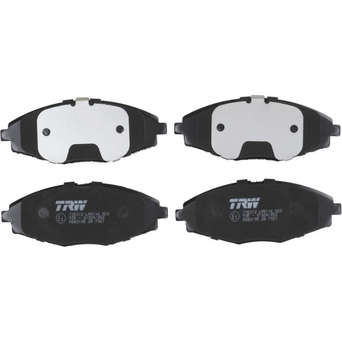 TRW GDB3195 Bremsbelagsatz, Scheibenbremse COTEC TRW GDB3195 Bremsbelagsatz, Scheibenbremse COTEC