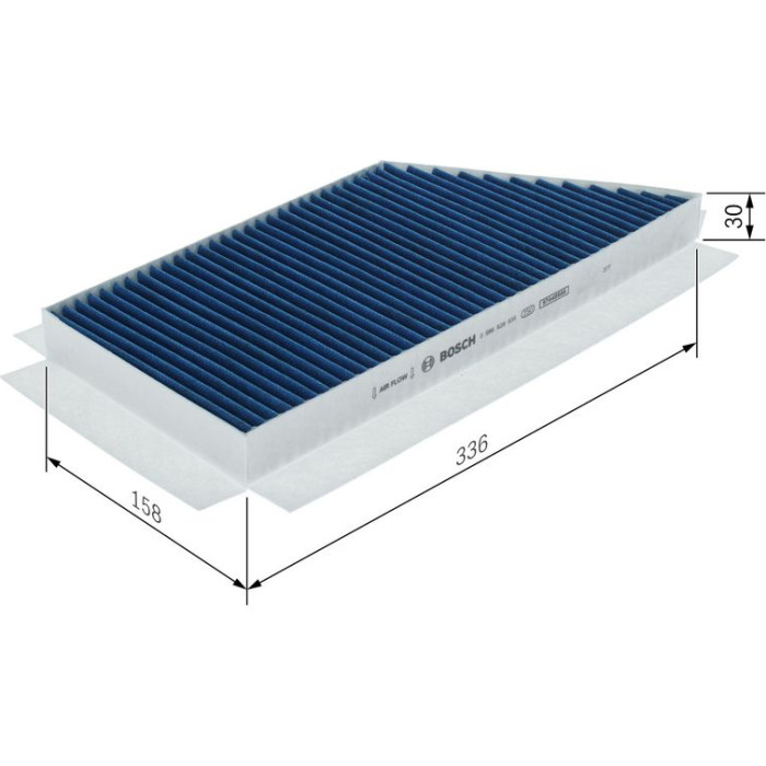 BOSCH 0 986 628 635 Filter, Innenraumluft FILTER+pro BOSCH 0 986 628 635 Filter, Innenraumluft FILTER+pro