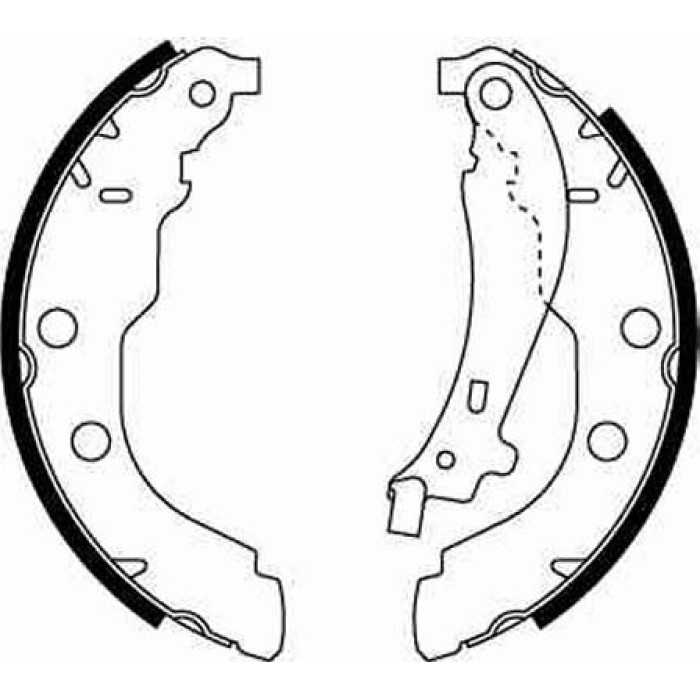 TRW GS8617 Bremsbackensatz TRW GS8617 Bremsbackensatz