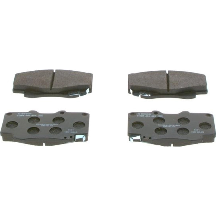 BOSCH 0 986 494 497 Bremsbelagsatz, Scheibenbremse BOSCH 0 986 494 497 Bremsbelagsatz, Scheibenbremse