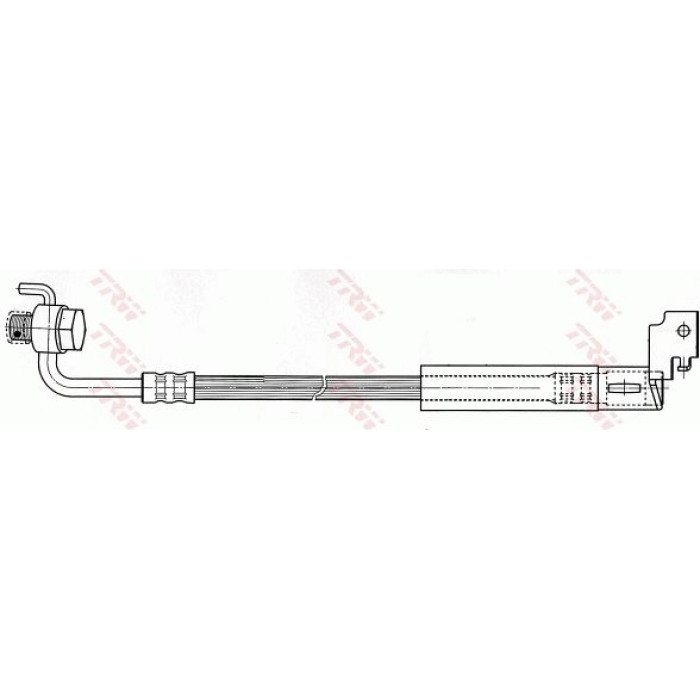 TRW PHD495 Bremsschlauch