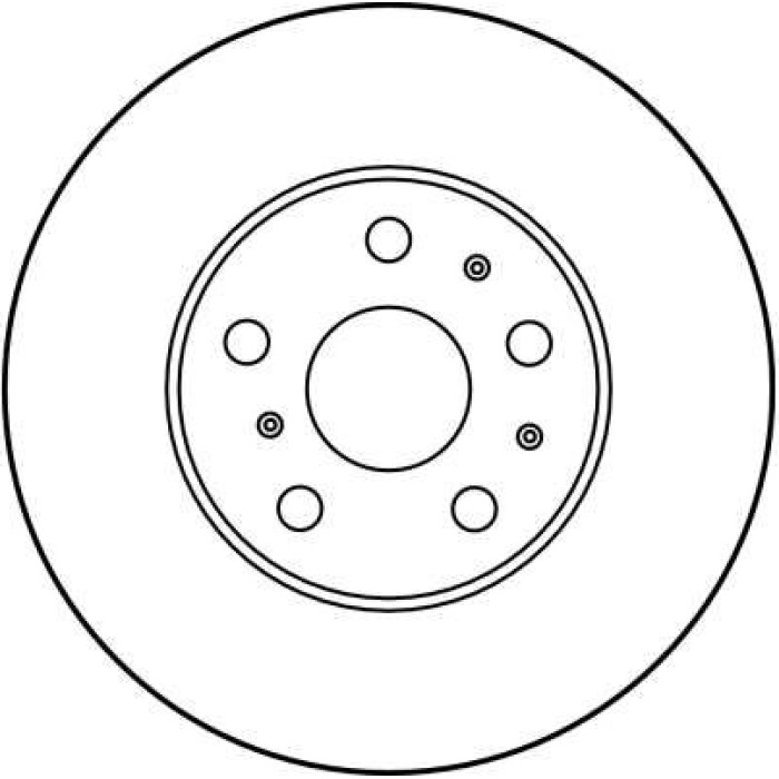 TRW DF3037 Bremsscheibe