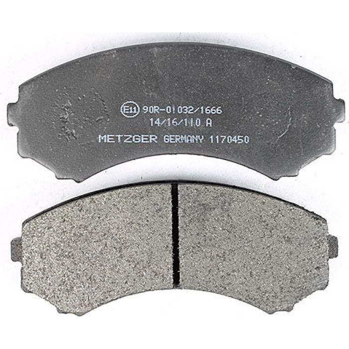 Metzger 1170450 Bremsbelagsatz, Scheibenbremse Metzger 1170450 Bremsbelagsatz, Scheibenbremse
