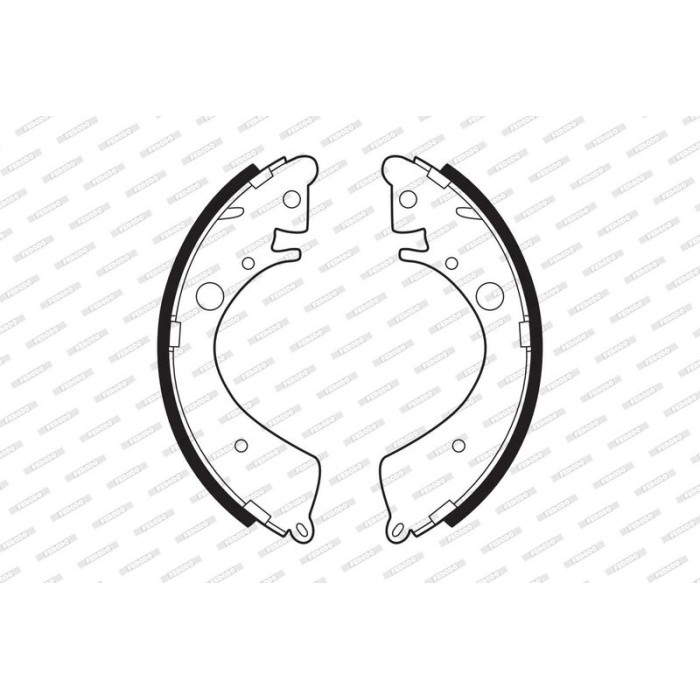 Bremsbackensatz FSB219 Bremsbackensatz FSB219