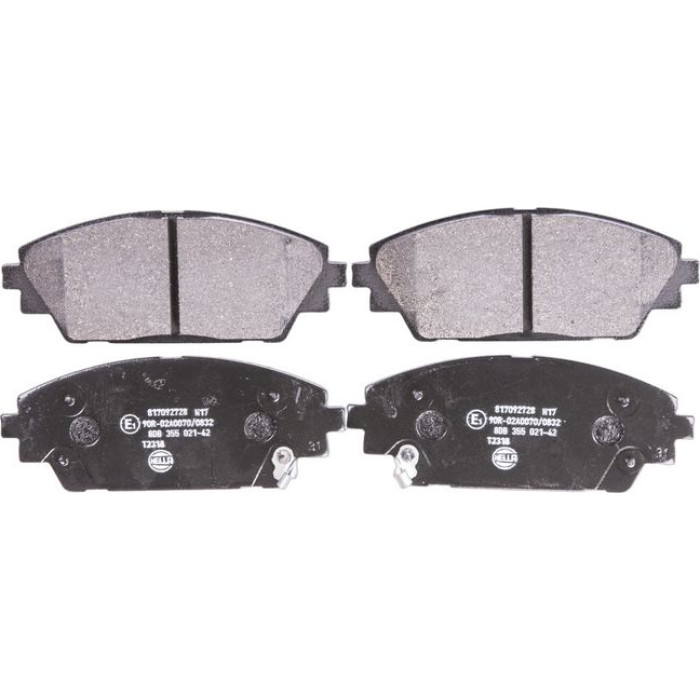 Hella 8DB 355 021-421 Bremsbelagsatz, Scheibenbremse