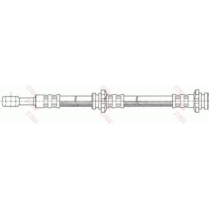 TRW PHD258 Bremsschlauch