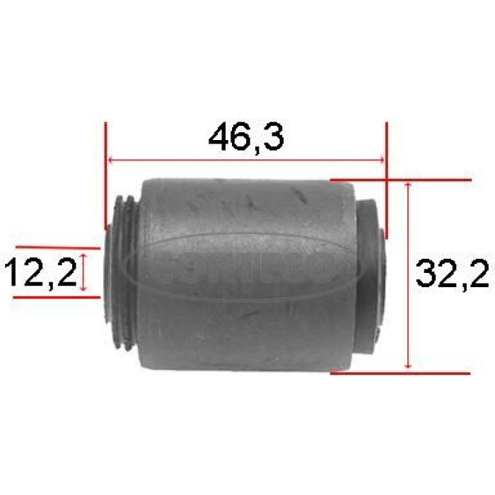 Corteco 21652451 Lagerung, Lenker Corteco 21652451 Lagerung, Lenker