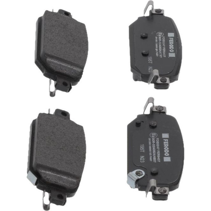 Ferodo FDB5247 Bremsbelagsatz, Scheibenbremse PREMIER ECO FRICTION