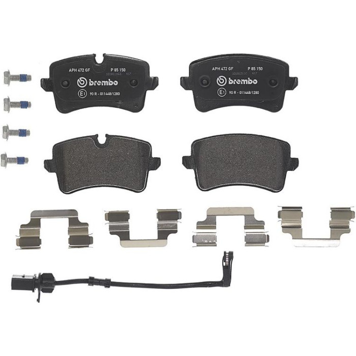 Brembo P 85 150 Bremsbelagsatz, Scheibenbremse PRIME LINE Brembo P 85 150 Bremsbelagsatz, Scheibenbremse PRIME LINE