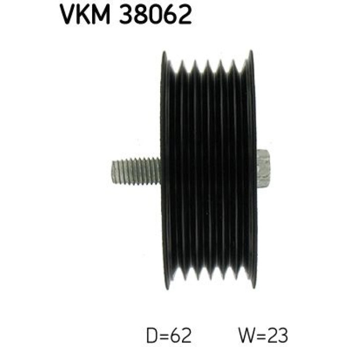 SKF VKM 38062 Umlenkrolle/Führungsrolle, Keilrippenriemen SKF VKM 38062 Umlenkrolle/Führungsrolle, Keilrippenriemen