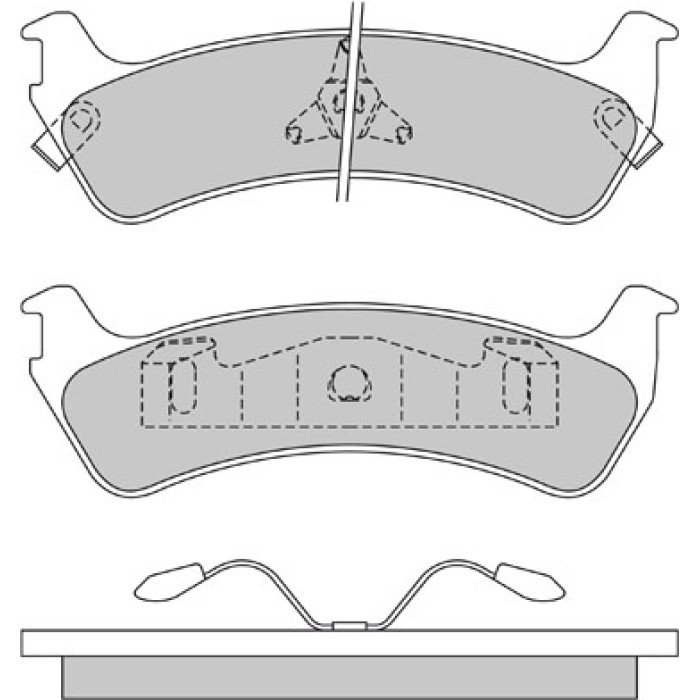 Metzger 1170434 Bremsbelagsatz, Scheibenbremse Metzger 1170434 Bremsbelagsatz, Scheibenbremse