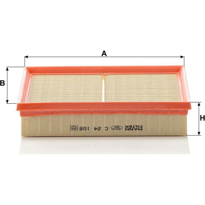 MANN-FILTER C 24 106 Luftfilter MANN-FILTER C 24 106 Luftfilter