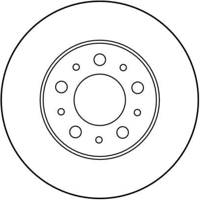 TRW DF1689 Bremsscheibe TRW DF1689 Bremsscheibe
