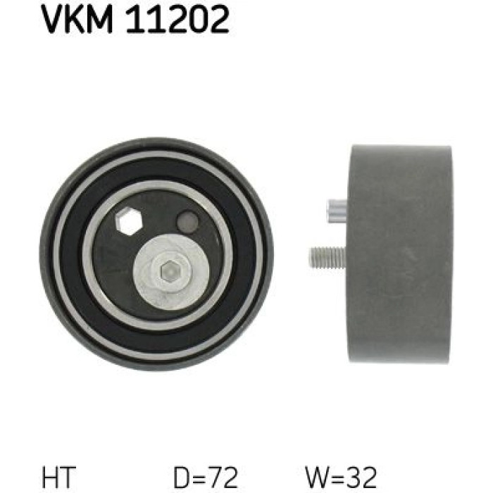 SKF VKM 11202 Spannrolle, Zahnriemen SKF VKM 11202 Spannrolle, Zahnriemen