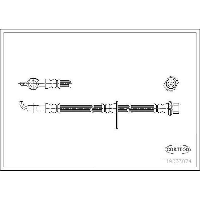 Corteco 19033074 Bremsschlauch