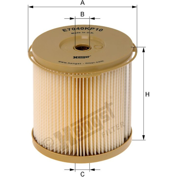 Hengst Filter E7040KP10 Kraftstofffilter Hengst Filter E7040KP10 Kraftstofffilter