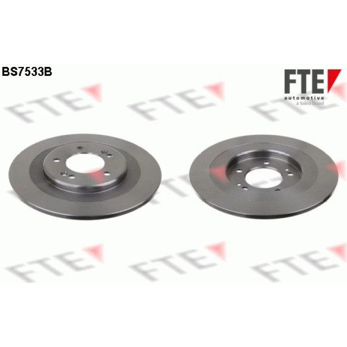 FTE 9082284 Bremsscheibe COATED RANGE
