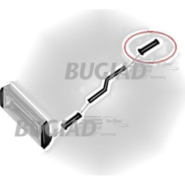 Bugiad 88698 Ladeluftschlauch Bugiad 88698 Ladeluftschlauch