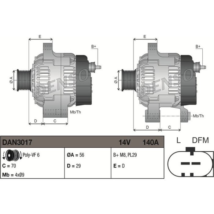 Generator DAN3017 Generator DAN3017