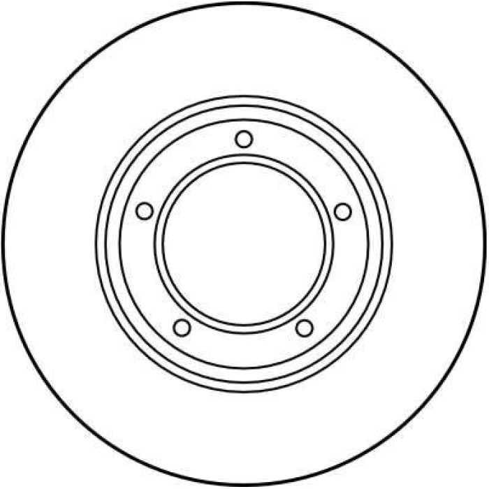 TRW DF1803 Bremsscheibe