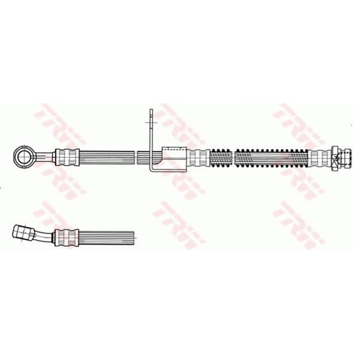 TRW PHD958 Bremsschlauch TRW PHD958 Bremsschlauch