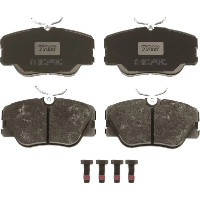 TRW GDB818 Bremsbelagsatz, Scheibenbremse COTEC TRW GDB818 Bremsbelagsatz, Scheibenbremse COTEC