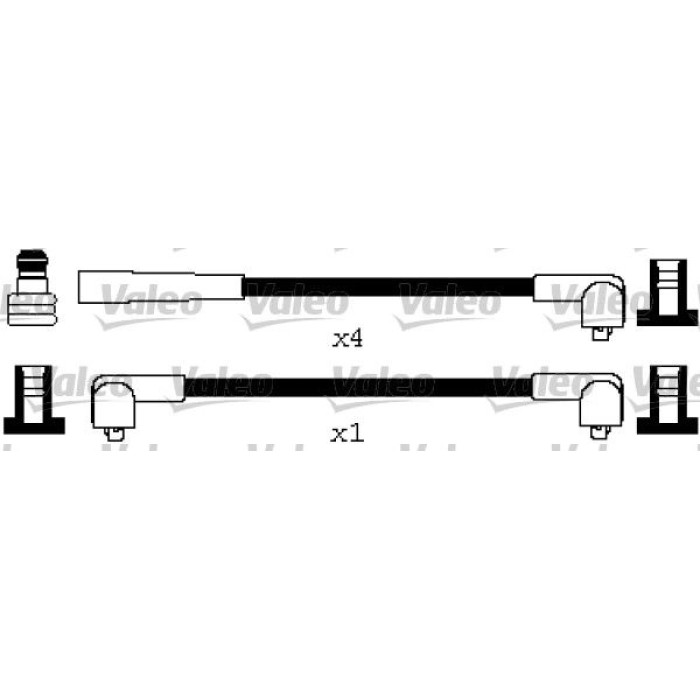 Valeo 346633 Zündleitungssatz Valeo 346633 Zündleitungssatz