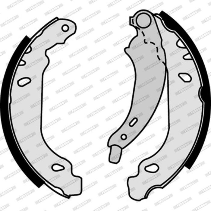 Ferodo FSB576 Bremsbackensatz PREMIER Ferodo FSB576 Bremsbackensatz PREMIER