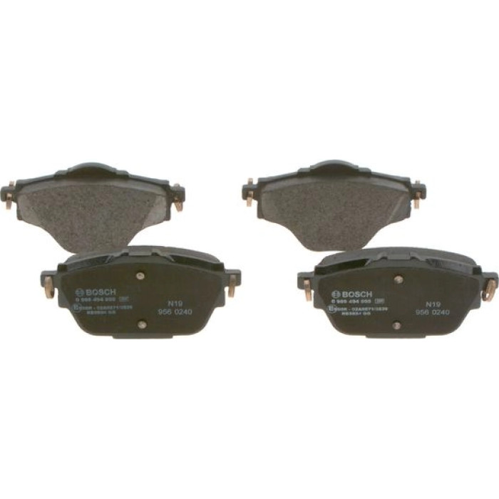 BOSCH 0 986 494 805 Bremsbeläge Low-Metallic, mit Anti-Quietsch-Blech BOSCH 0 986 494 805 Bremsbeläge Low-Metallic, mit Anti-Quietsch-Blech